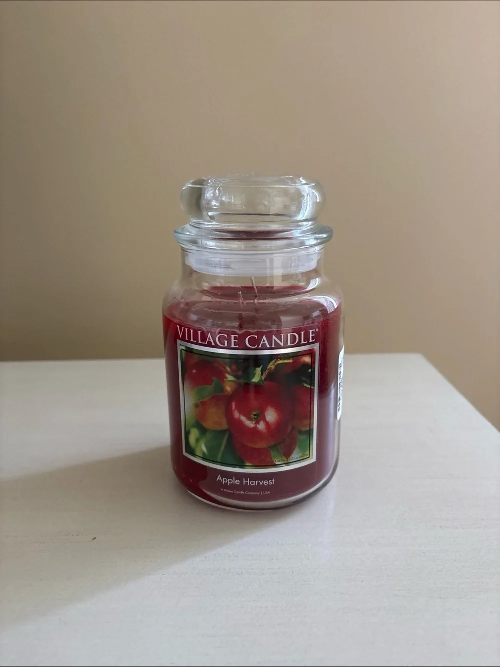 New Village Candle Apple Harvest Jar Candle  21.25 oz. Fall. Harvest. Fragrant